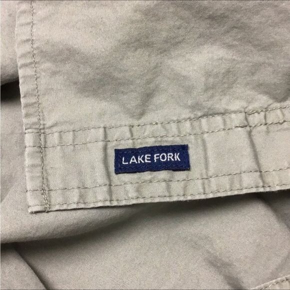 Magellan Outdoors Mens 3XL Khaki Short Sleeve Cotton Fishing Shirt With Pockets - Picture 10 of 10